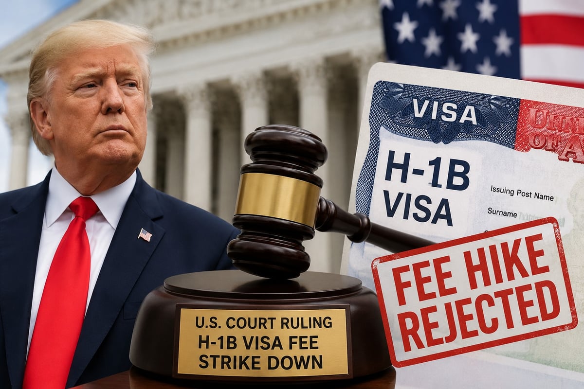 Relief for Indian Tech Workers, U.S. Court Rejects Trump’s H-1B Visa Fee Hike