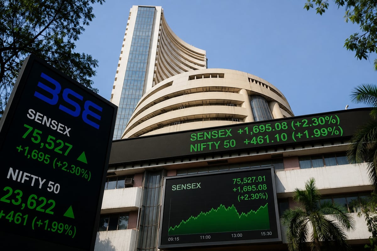 Indian Stock Market Rallies; Hopes of US-Iran Nuclear Deal Boost Investor Sentiment