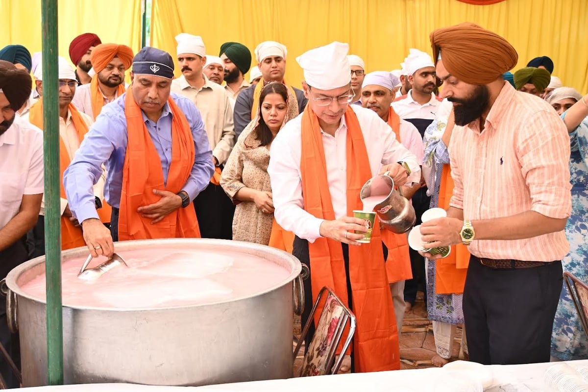 DGP Gaurav Yadav Leads Punjab Police ‘Chhabil’ Service on Martyrdom Day of Sri Guru Arjan Dev Ji and Nirjala Ekadashi