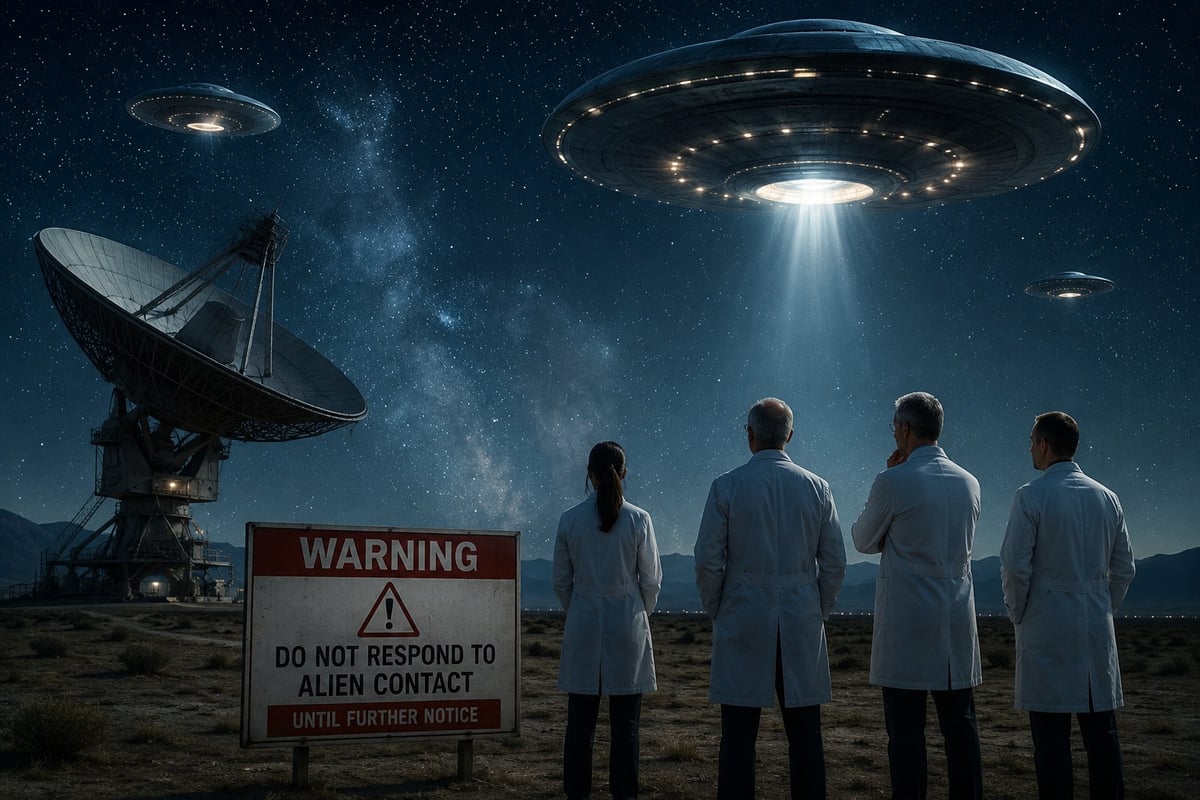 New Research Sparks Debate: Should Humans Stay Silent if Aliens Make Contact!