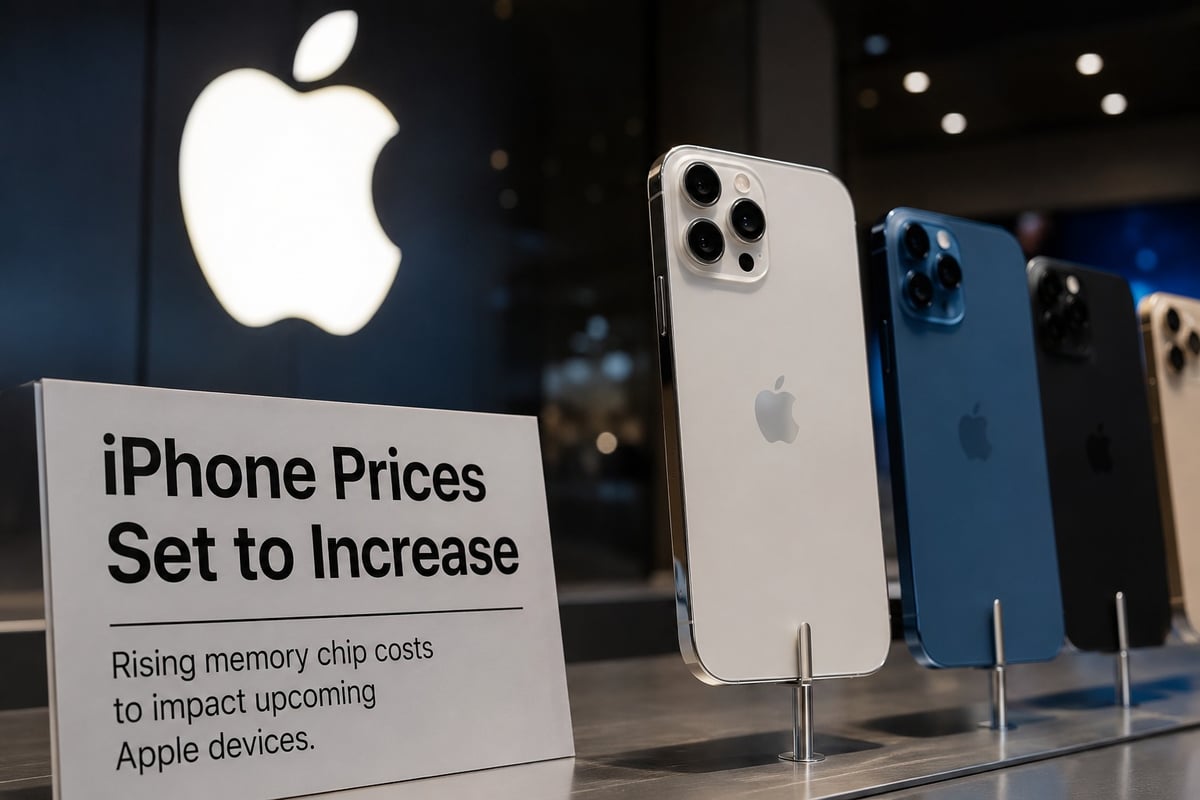 Apple CEO Tim Cook Signals Higher iPhone Prices Amid Chip Cost Surge