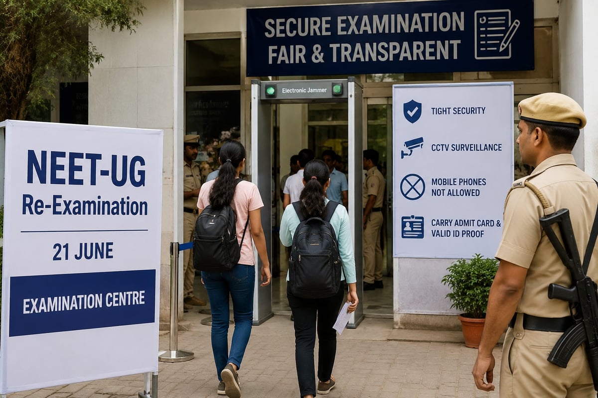 Seven Secure Centres for NEET-UG Re-Examination Sets Up in Chandigarh on June 21