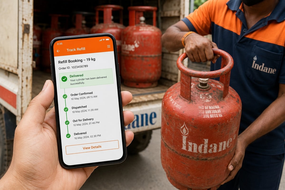 Gas Cylinder Delivery Now Easier to Track with Live Updates