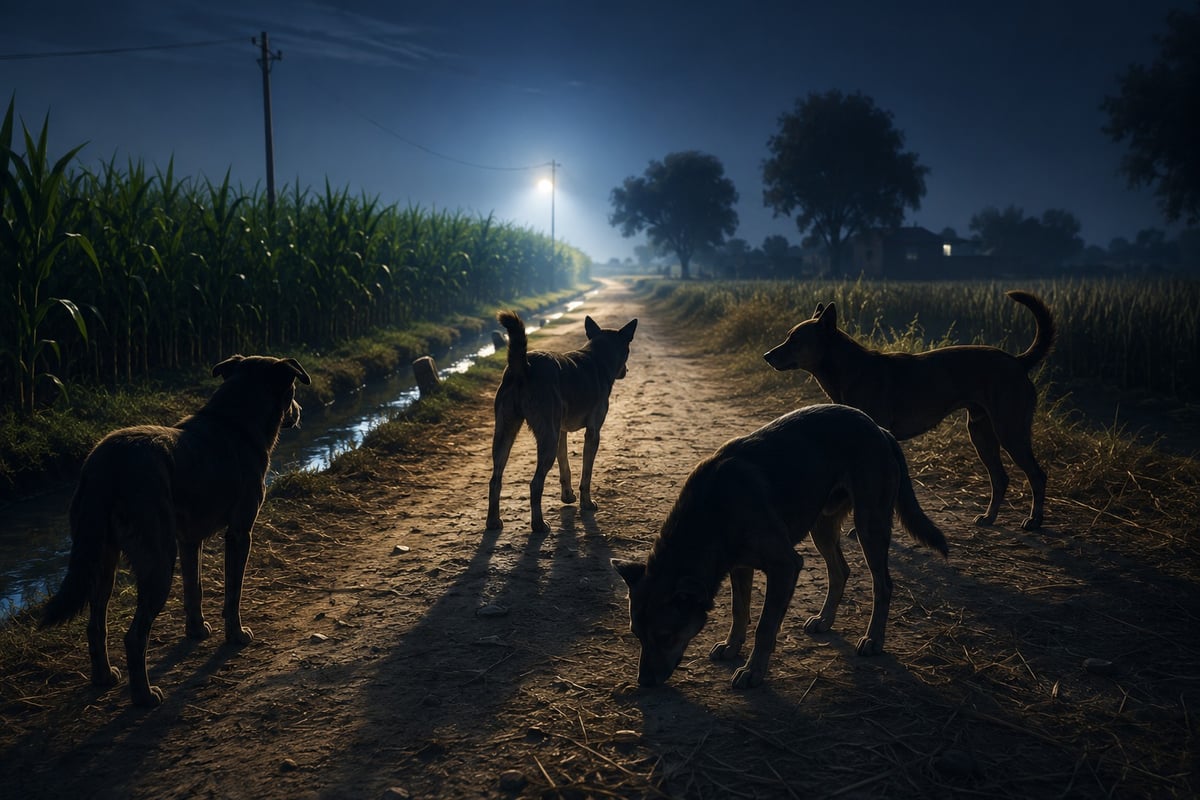 Farm Worker Mauled to Death by Pack of Stray Dogs in Moga