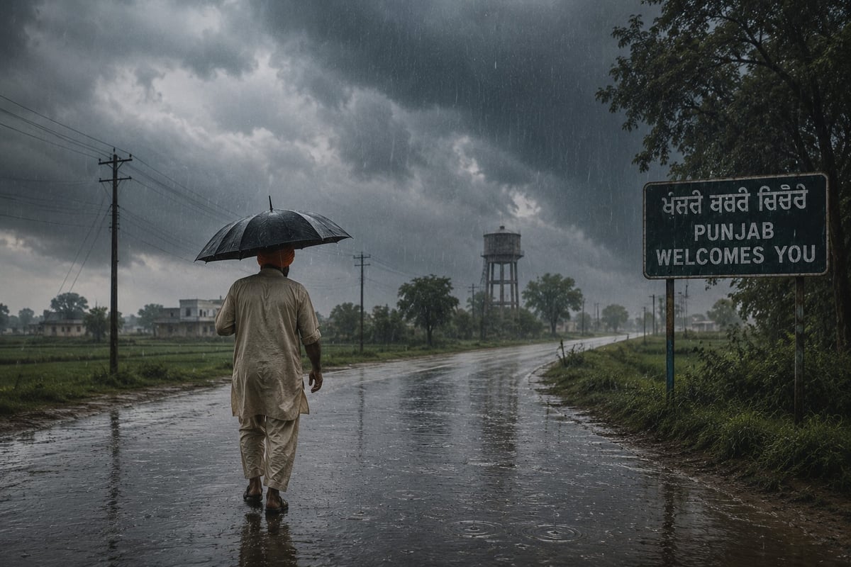 Monsoon Sweeps Into Punjab, IMD Issues Five-Day Rain Alert Across State