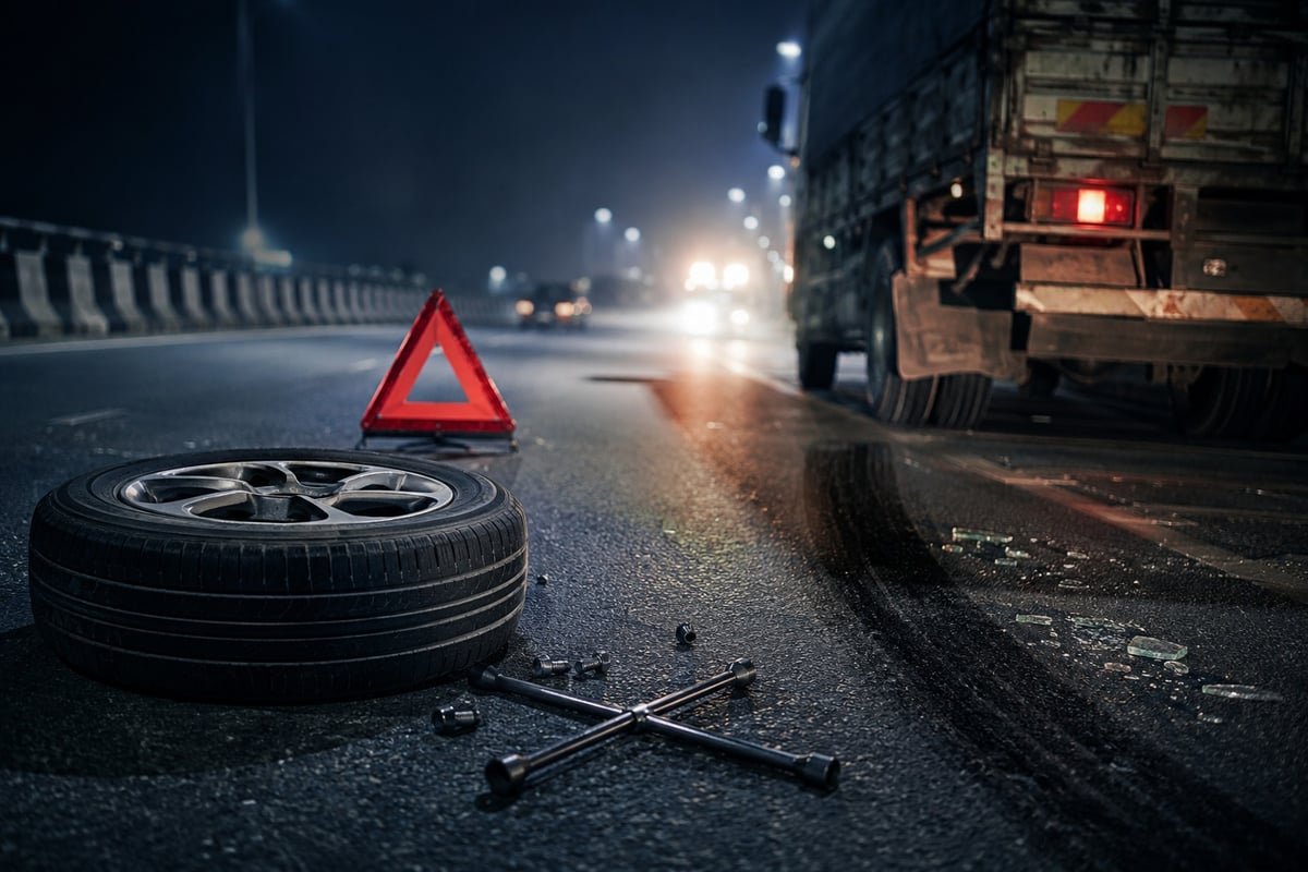Truck Collision on GT Road in Punjab's Khanna; Two Pilgrims Killed, Child Critically Injured