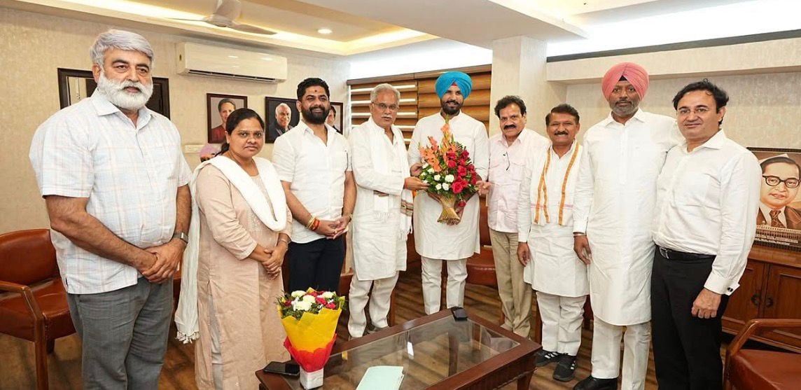 Channi Skips Punjab Congress Strategy Meet; Baghel Continues 2027 Poll Review