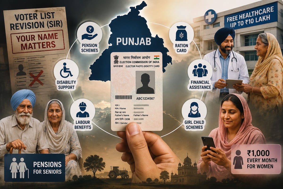 From Free Healthcare to Pensions: Why Punjab's Voter List Matters More now