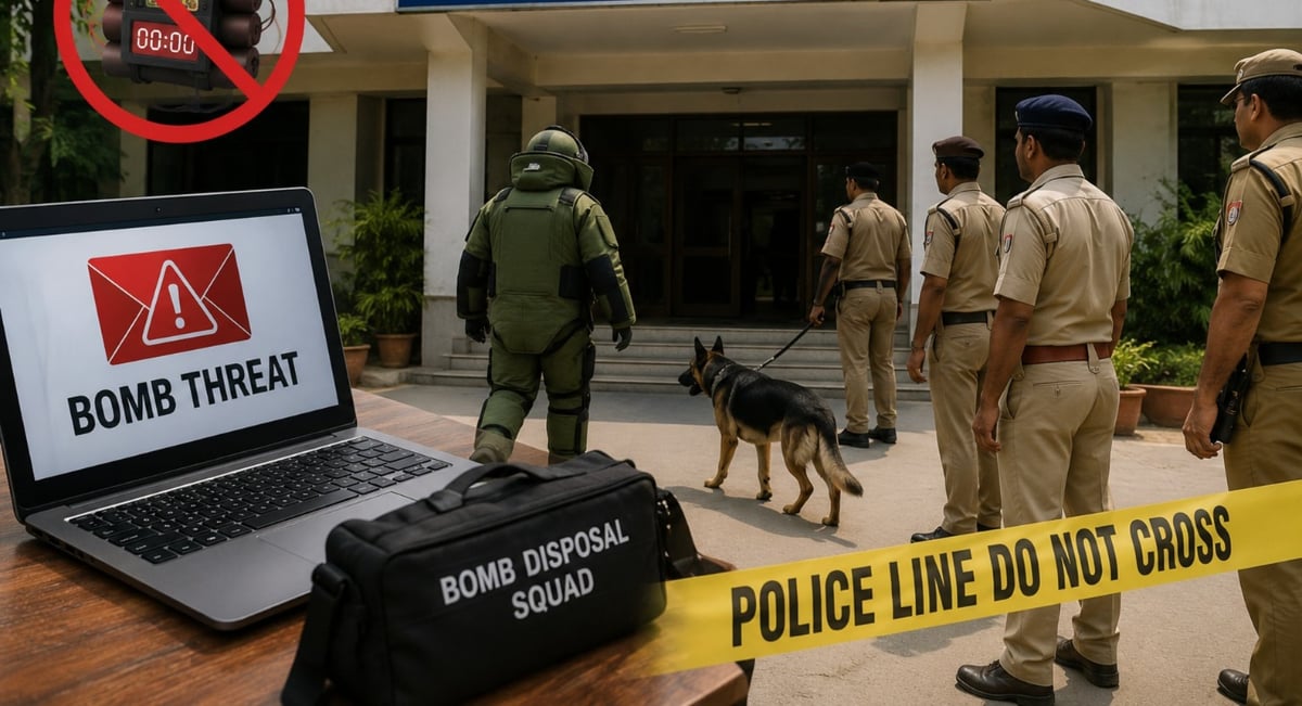 Bomb Threat Email Triggers Security Scare at Gautam Buddh Nagar DM Office