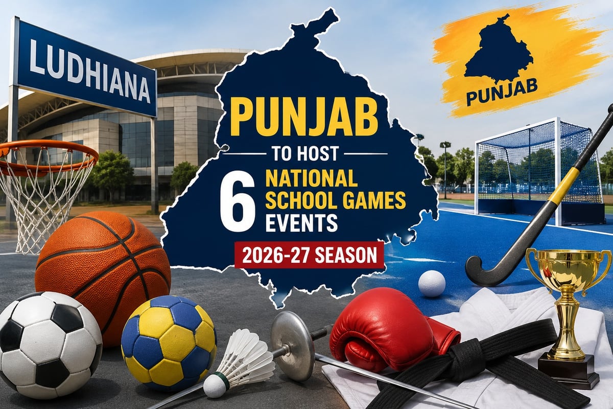 Punjab to Host Six National School Games Events in 2026-27 Season