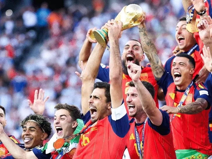 Spain End 16-Year World Cup Drought, Edge Argentina 1-0 in Epic Final