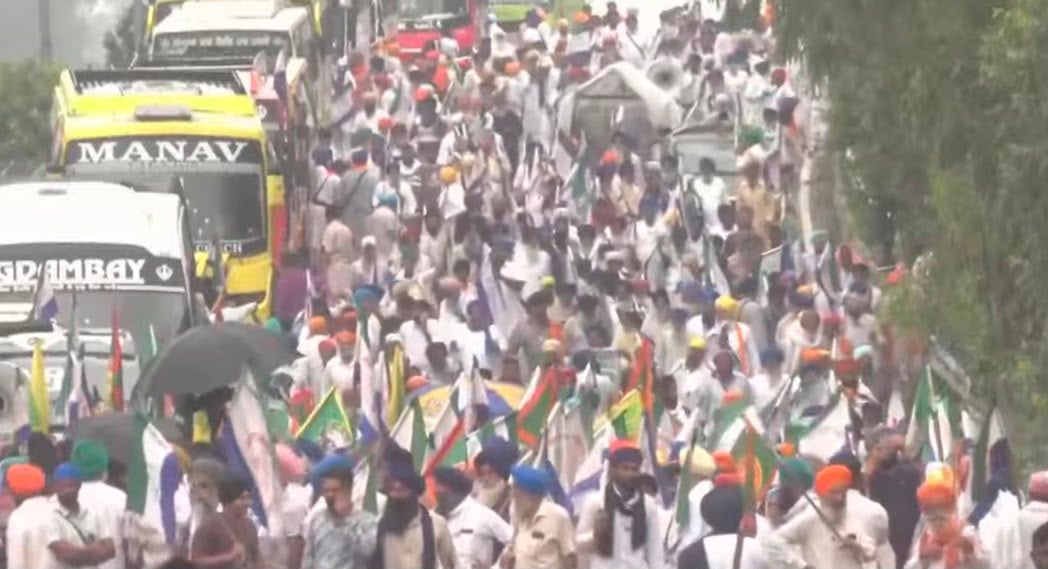 Punjab Farmers' Delhi March Stopped at Shambhu Border; Protest Against Proposed India-US Trade Deal