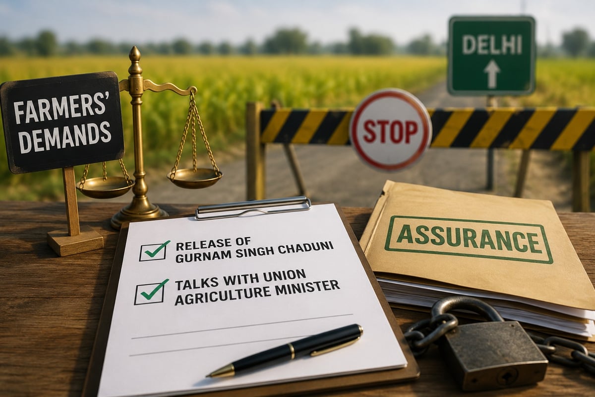 Haryana Government Agrees to Two Major Farmer Demands