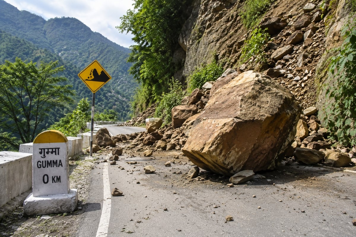 Woman Dies, Seven Injured as Boulder Crashes onto Pilgrim Family in Himachal