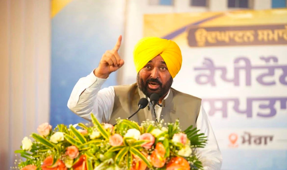 CM Bhagwant Mann Highlights Governance Reforms, Targets Opposition at Moga Public Outreach Event