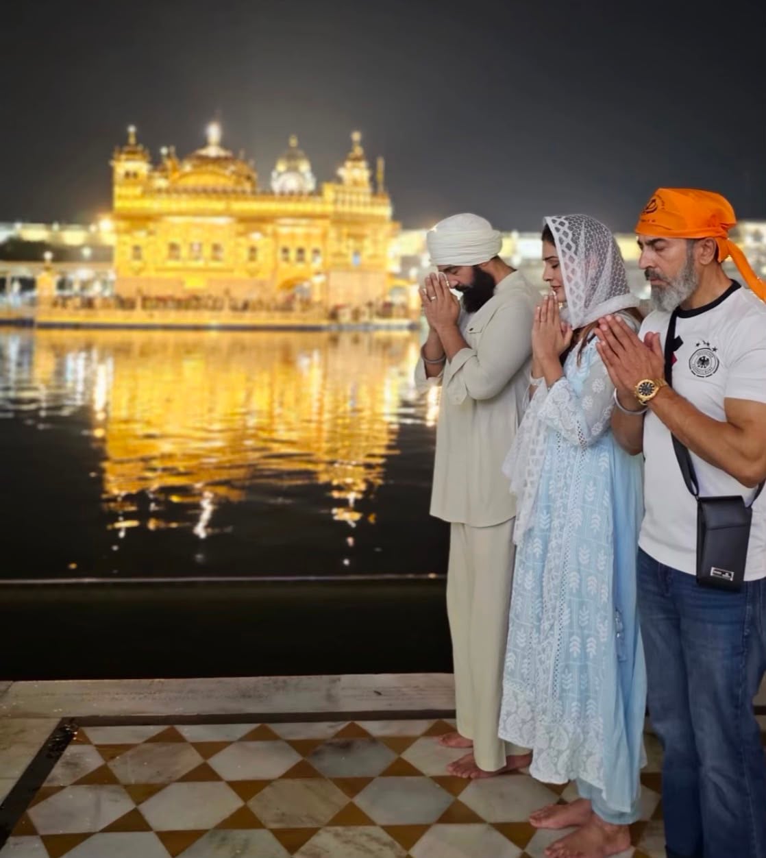 Raj Kundra Seeks Blessings at Sri Darbar Sahib Ahead of The Great Punjab Robbery Release
