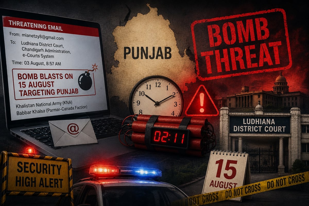 Punjab on High Alert ahead of Independence Day: E-mail threat targets CM Mann and Governor Kataria