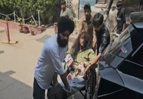 College student attacked in Derabassi; car vandalised