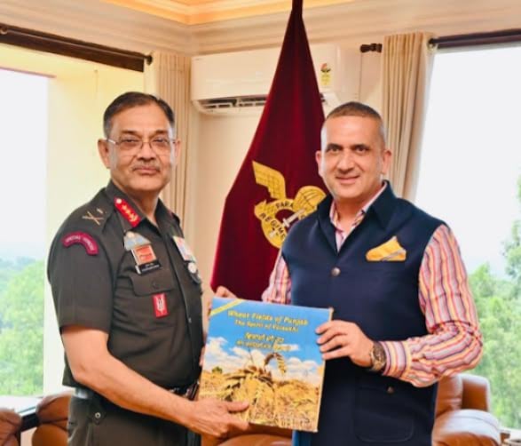Harpreet Sandhu visits Western Command headquarters, highlights Army’s historic ties with Punjab