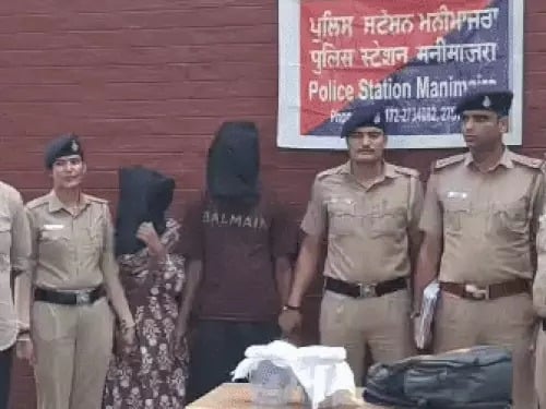 Chandigarh couple held for ₹12.5 lakh car theft; link to ₹1 crore jewellery shop heist under probe