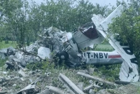Training aircraft crashes near Ganga barrage in Kanpur; Pilot, trainee killed