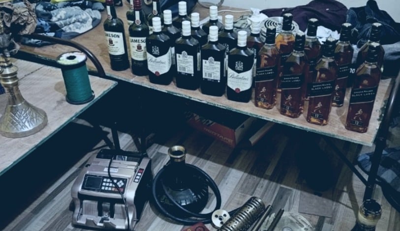 Jalandhar police arrest man in illegal liquor sale case, seize cash, hookah equipment and jewellery