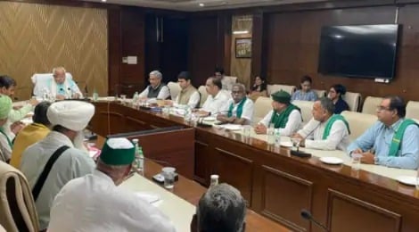 Farmers-Government meeting in Gurugram ends after four hours