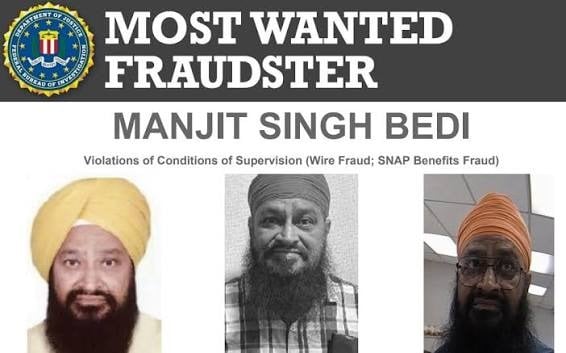 Jalandhar police nab US SNAP fraud case’s most-wanted fugitive Manjit Singh Bedi