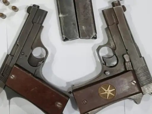 Amritsar police arrest youth with two illegal pistols, empty magazines seized
