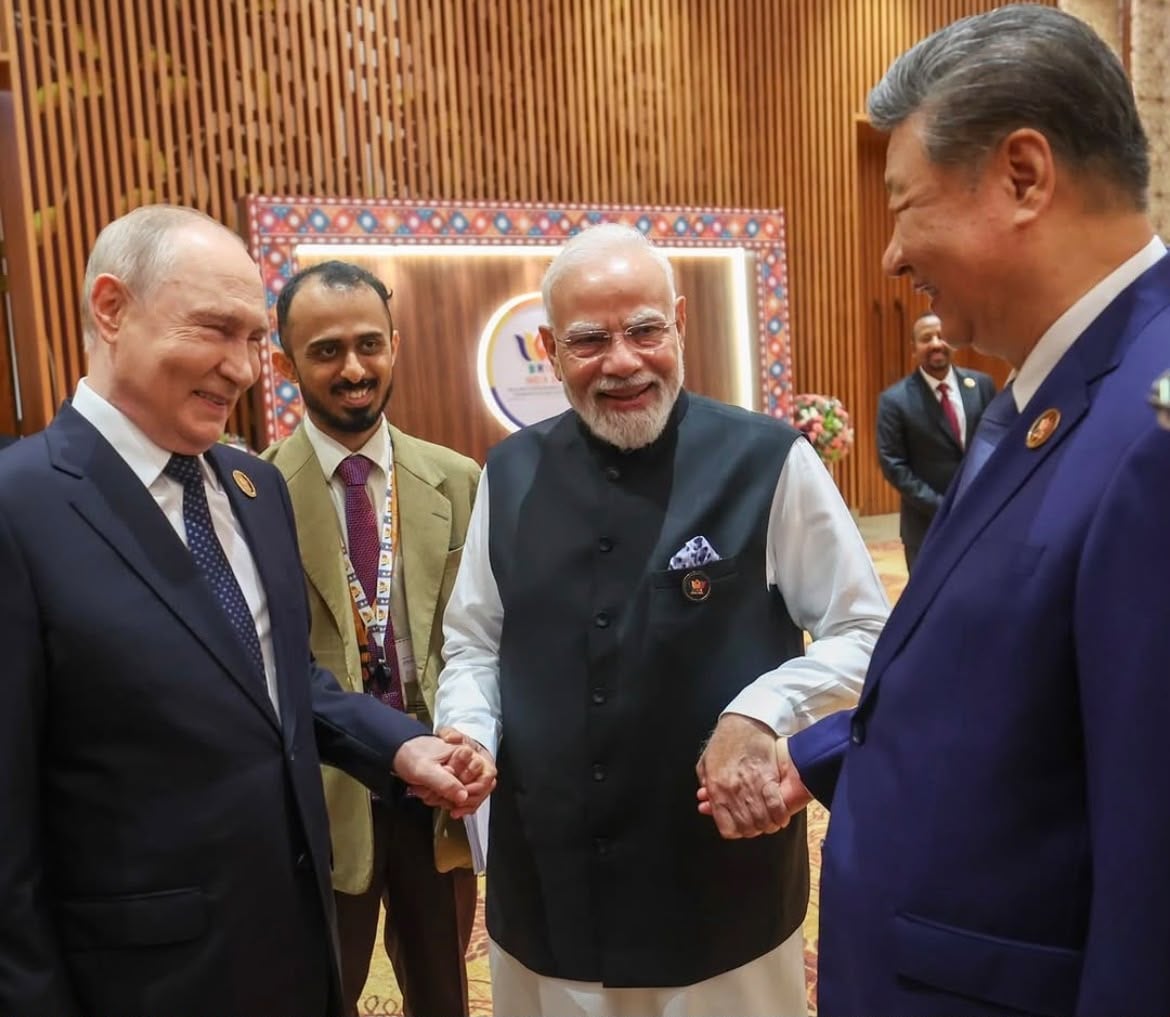 Modi shares powerful BRICS 2026 photo with Putin and Jinping, draws global attention
