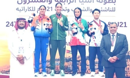 Pathankot’s Anshika Bhardwaj wins Asian Karate silver in Jordan