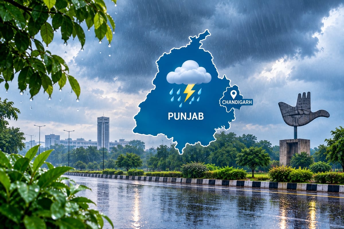 Thunderstorms and rain likely today in Punjab, Chandigarh