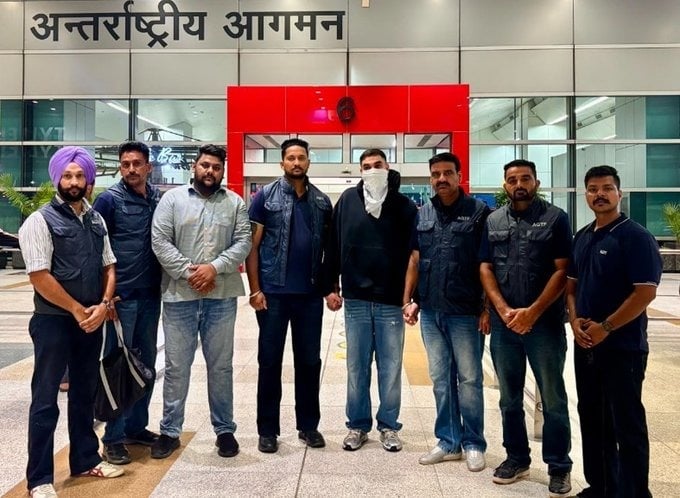 Lawrence Bishnoi associate Karamveer Singh held by Punjab AGTF after deportation from Canada