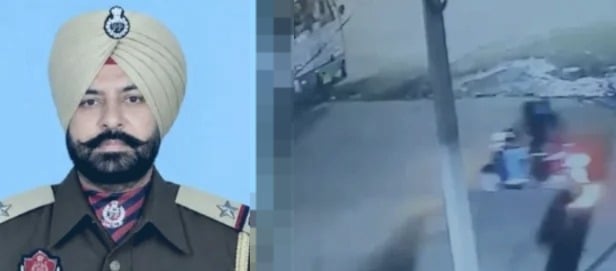 ASI Harjit Singh murder case; first CCTV footage emerges