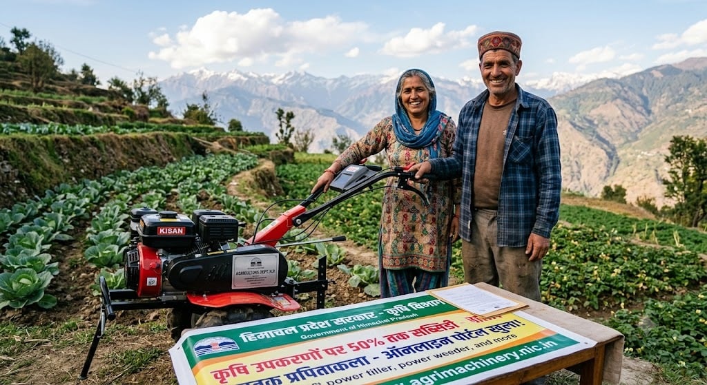 Bright Future for Himachal Farmers: 50% Subsidy on Agricultural Equipment, Online Portal Reopens September 22!
