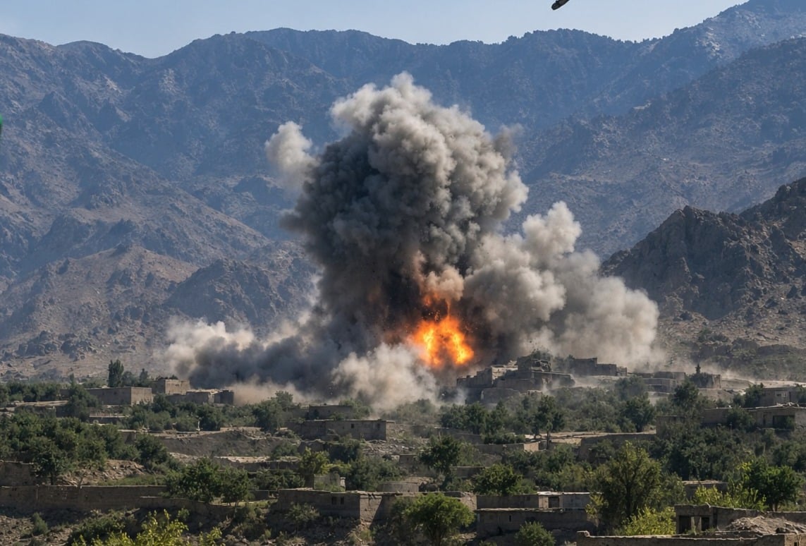 Pakistan airstrike in Afghanistan's Kunar kills three, several injured