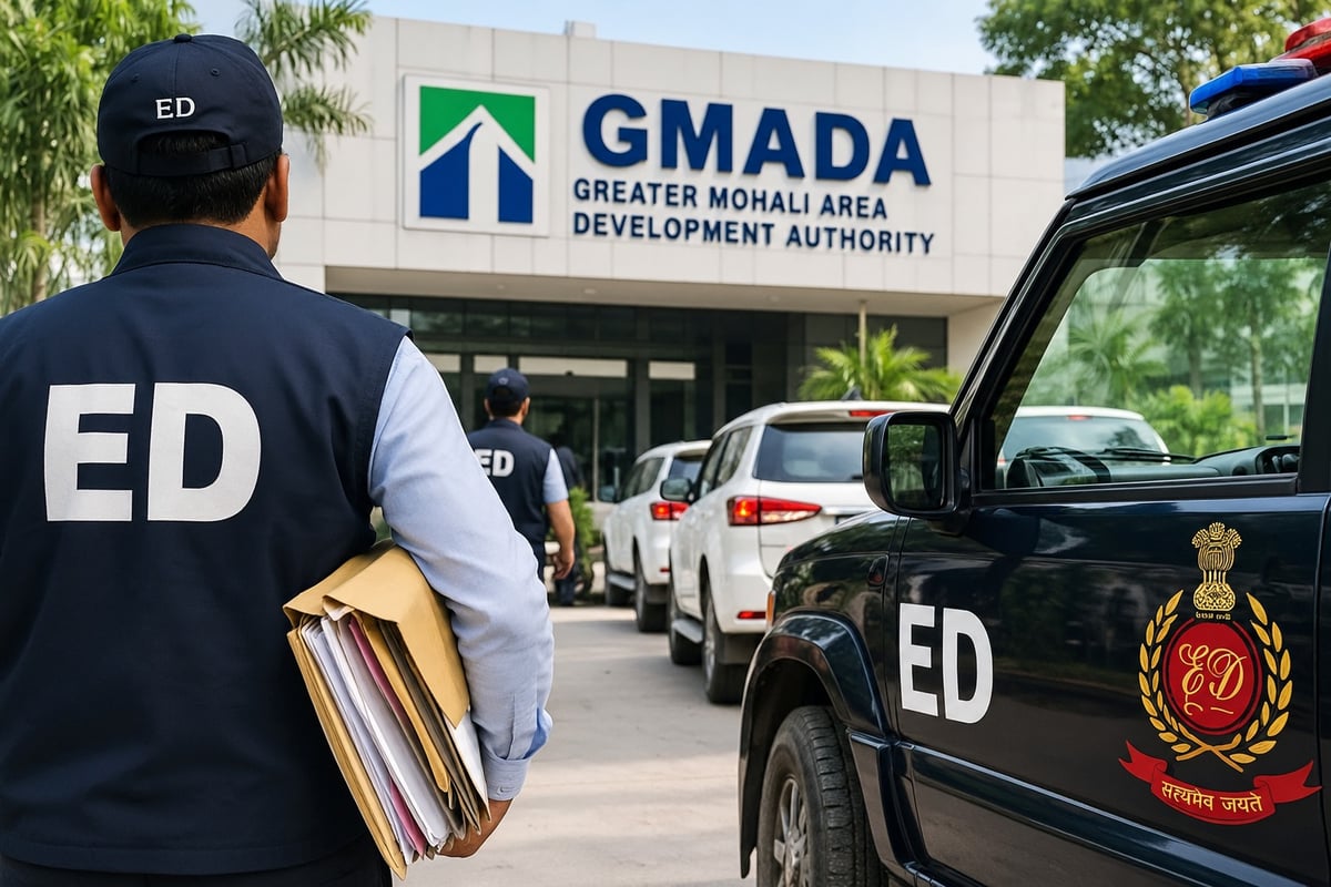 ED ends 48-hour search at GMADA offices; Punjab government moves high court