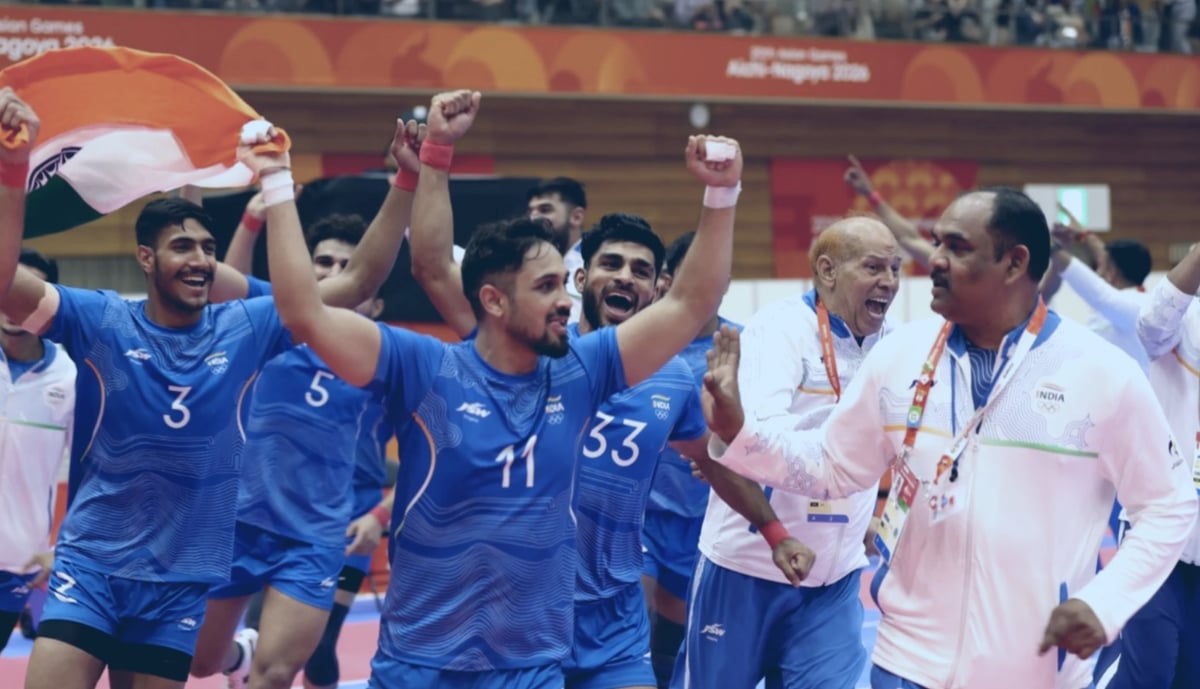 Asian Games 2026: India beat Iran 40-34 to clinch Men's Kabaddi gold