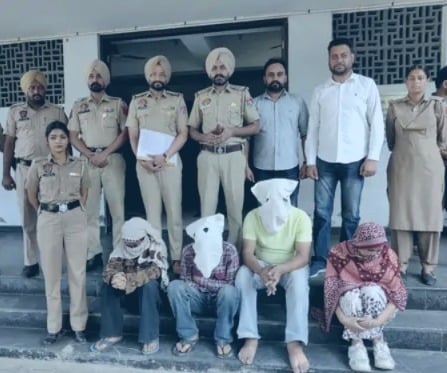 Four arrested for robbing car driver in honey trap case