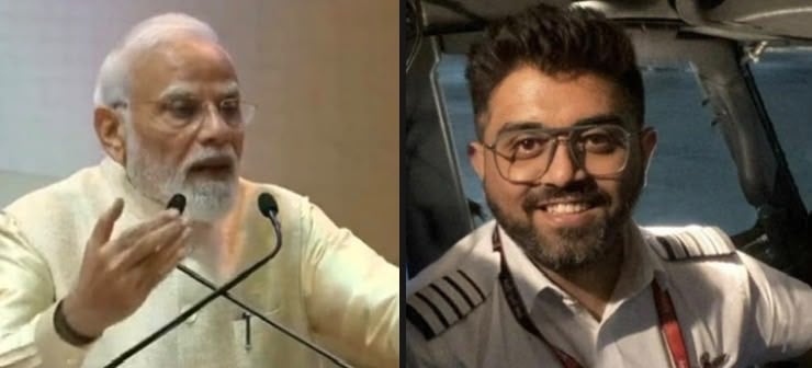 PM Modi hails Indian Pilot Smit Machchhar for saving 174 lives Mid-Air; Captain’s bravery makes India proud