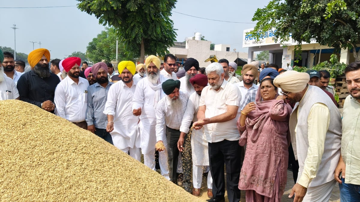 Punjab paddy procurement reaches 7.5 Lakh MT : Lal Chand Kataruchak