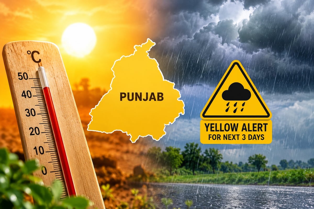 Punjab weather update: Temperatures rise, rain expected in border districts