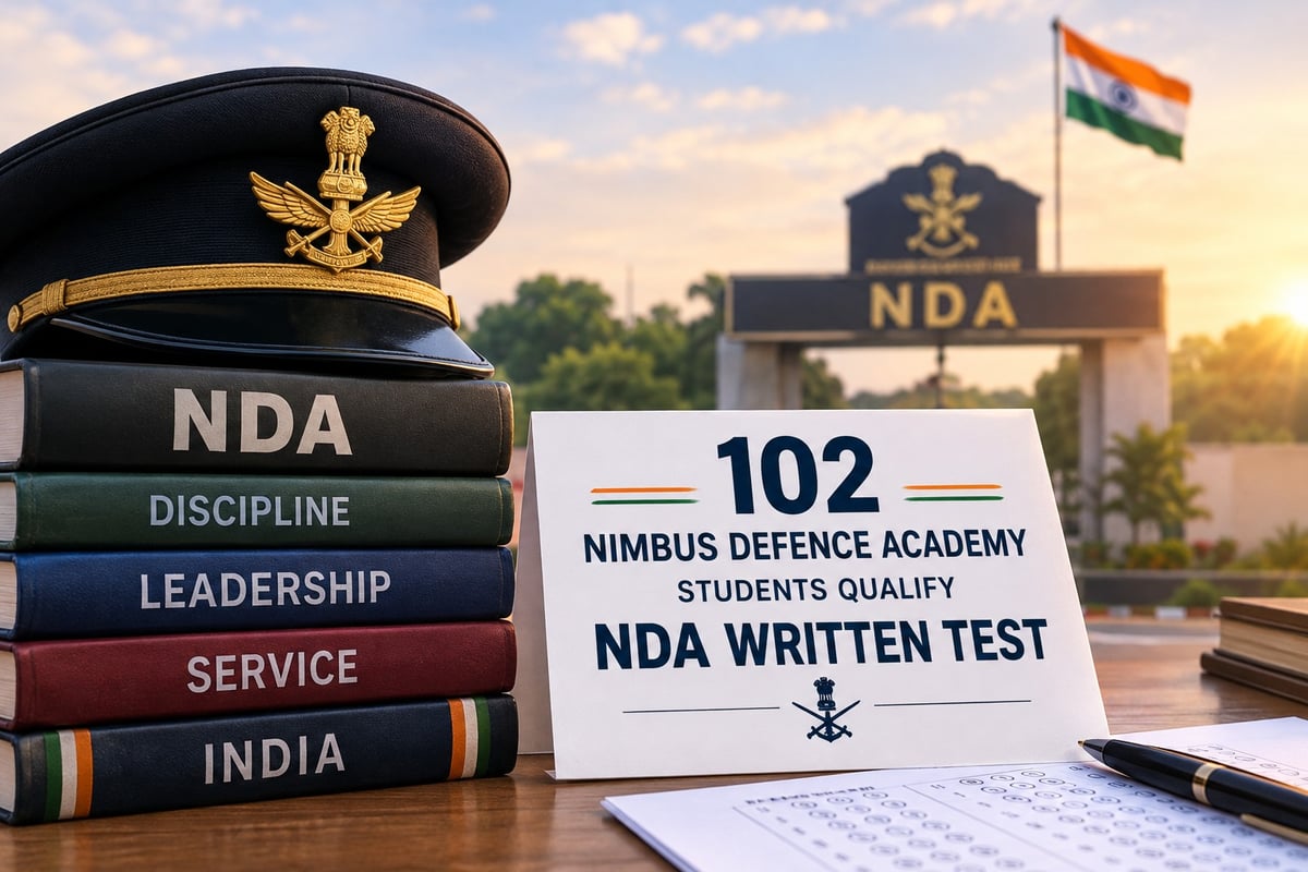 102 Nimbus Defence Academy students qualify NDA written test