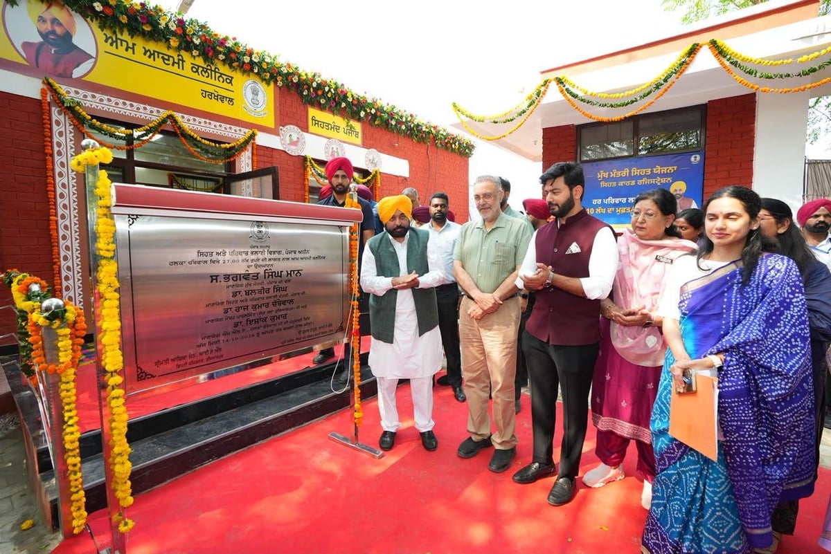 Punjab Govt adds 154 Aam Aadmi clinics, total rises to 1,244: CM Mann