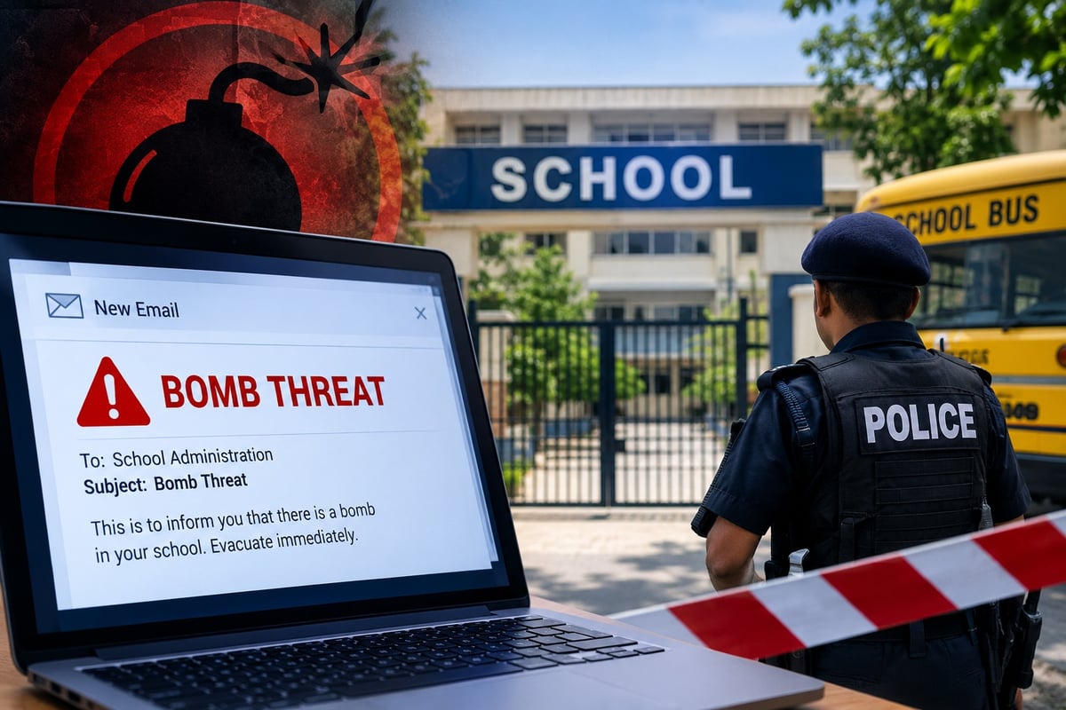 Bomb threat emails sent to eight more schools in Chandigarh, security concerns rise