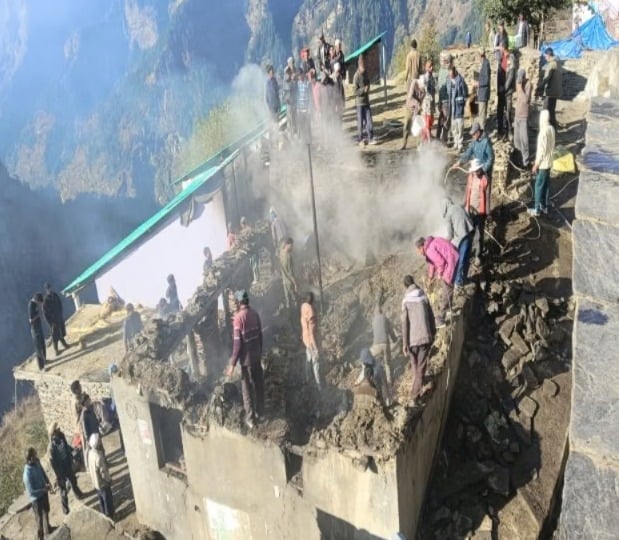 House gutted in fire in Himachal’s Chamba, loss estimated at ₹20 lakh