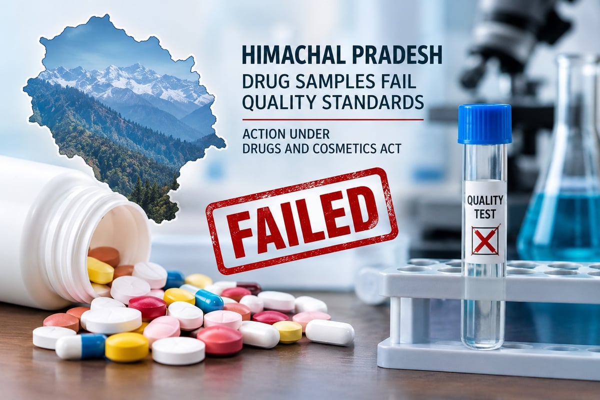 93 Drugs made in Himachal fail quality tests; 330 samples fail Nationwide